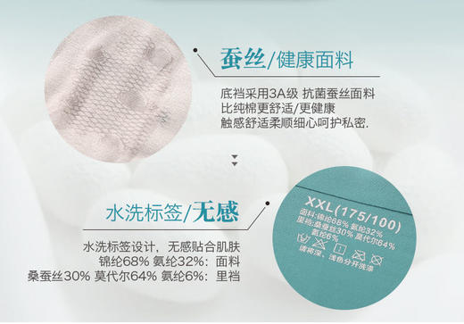 【Lyco Reco】冰丝收腹安全裤，抑菌防螨，吸湿排汗，无痕提臀工艺设计，舒适包裹，亲肤不卡档，抑菌呵护私密 商品图5