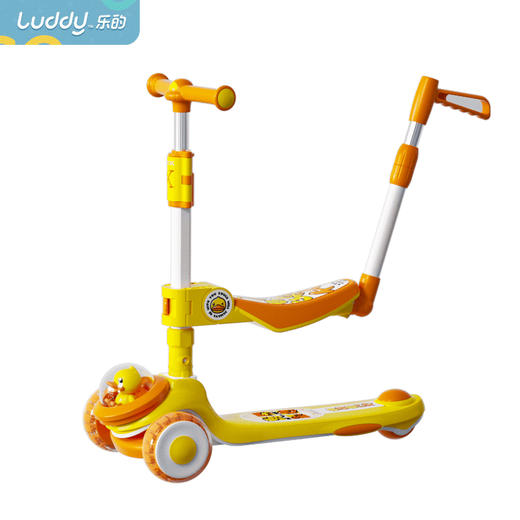 乐的滑板车(带推把）1062T 商品图1