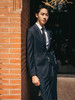 callisto藏青精纺全绵羊毛西服 FRBWJ072H 商品缩略图0