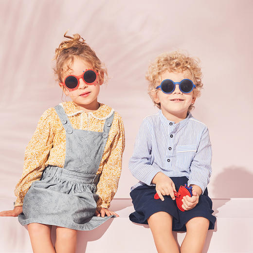 OLIVIO&CO太阳镜 0-3岁婴儿儿童适用 偏光遮阳镜 轻盈镜框彩膜 椭圆/圆形 商品图2