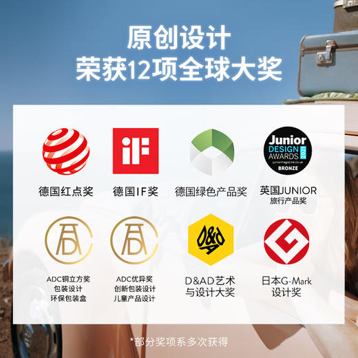 OLIVIO&CO太阳镜 0-3岁婴儿儿童适用 偏光遮阳镜 轻盈镜框彩膜 椭圆/圆形 商品图4