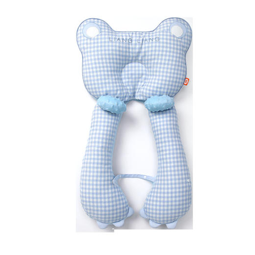 良良 婴儿定型枕头0到6个月新生儿防惊跳宝宝安抚枕睡觉神器透气 商品图4