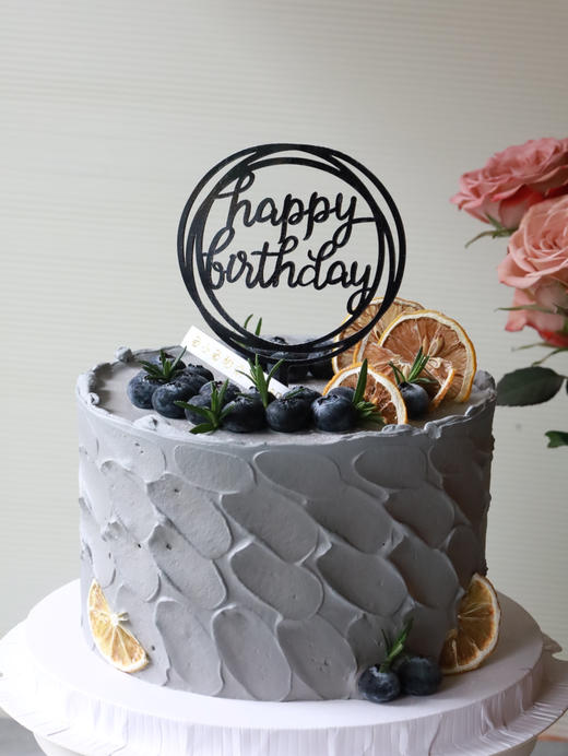 灰色系简约蓝莓 商品图2