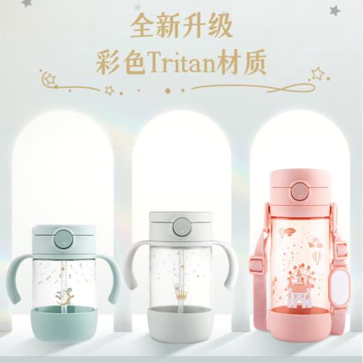 【清仓特惠2折】Richell利其尔儿童吸管杯宝宝学饮杯婴儿喝水杯直饮杯子家用防呛 商品图4
