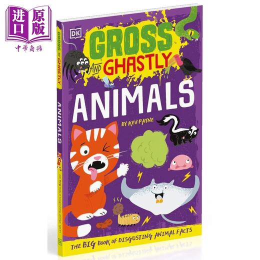 【中商原版】Gross and Ghastly Animals DK探索旅程 动物 英文原版 进口图书 儿童科普绘本 动物百科知识 商品图0