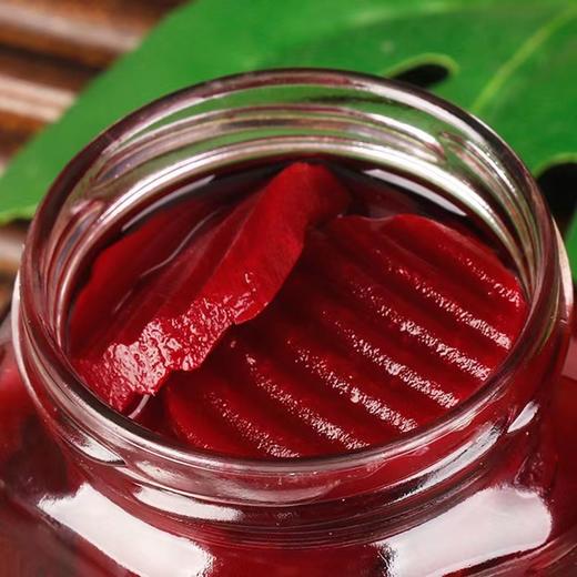 【中欧班列精选2罐】德国冠利红菜头片 原装进口腌甜菜根蔬菜罐头凉汤牛排沙拉配菜 330g/罐 商品图1