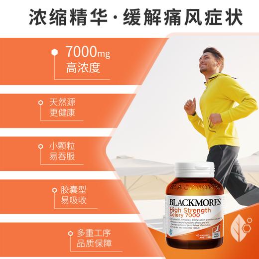 【包邮直发】澳洲进口Blackmores澳佳宝高浓度西芹籽7000mg*40粒-F 商品图2