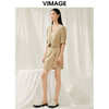 VIMAGE纬漫纪夏季新款高腰时尚包臀短裙半身裙V1906509 商品缩略图1