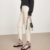 IN AND ON52011裤子春秋女新款显瘦脚口百搭简约不规则九分裤 商品缩略图5