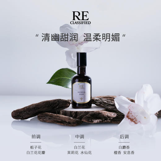 白兰花系列香水40ml 香薰挥发液150ml 香薰蜡烛35/200g 商品图3