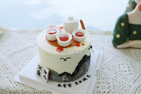 中式茶壶茶具款