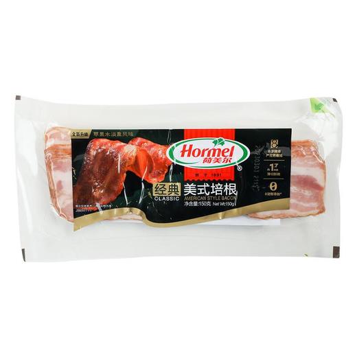 荷美尔 经典美式培根 150g/袋 早餐火锅烧烤西餐食材 商品图0