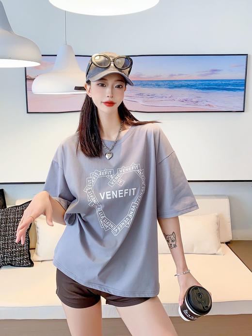 2023新款时尚宽松印花学生简约字母上衣服4.0版 商品图3