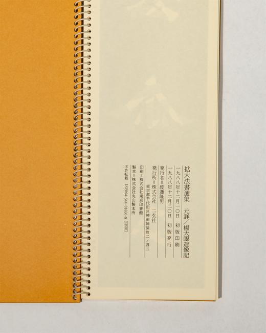 【绝版好书】拡大法书选集--楊大眼、元詳造像記 商品图8