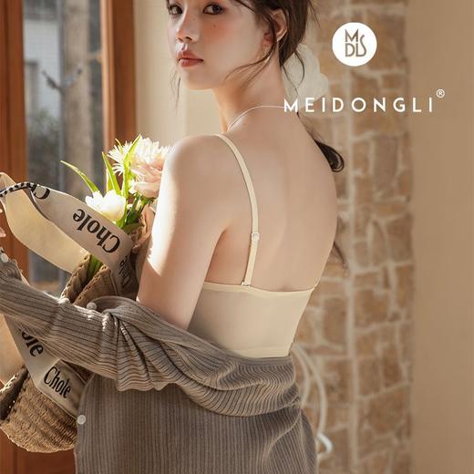 【轻薄舒适！透气贴肤】透气不凸点承托力绝绝子，超薄蕾丝拼接10d冰丝凉感速干透气兔耳朵杯无钢无痕内衣 商品图0