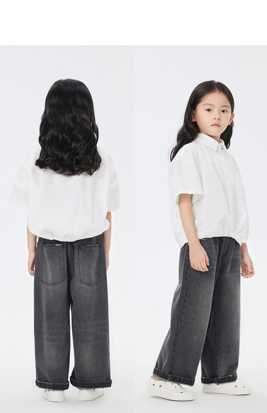 jnby  23年夏款  棉麻复古短袖衬衣  1N4211900 商品图7