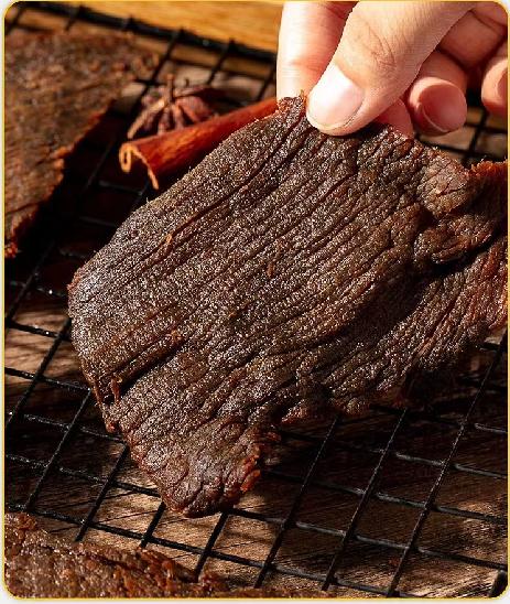 藤桥牌湖岭手撕牛肉干250g*2双桶装 商品图3