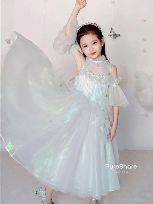 非质量问题不退不换哦~pureshare蓬纱馆 月光琉璃裙高定礼服裙夏季 商品图0