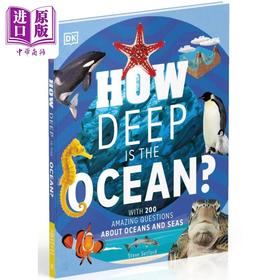 【中商原版】How Deep is the Ocean?DK海洋有多深 英文原版 进口图书 儿童科普绘本 科学百科知识图书 儿童百科全书