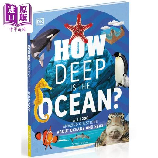 【中商原版】How Deep is the Ocean?DK海洋有多深 英文原版 进口图书 儿童科普绘本 科学百科知识图书 儿童百科全书 商品图0