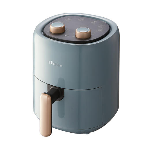 【小程序】小熊空气炸锅 QZG-E12W5 蓝灰色 机械式控制 商品图1