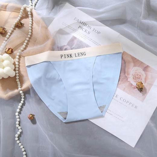 3条装【冰丝无痕高叉健身瑜伽底裤】女生性感全棉裆运动女士三角短裤头 商品图11