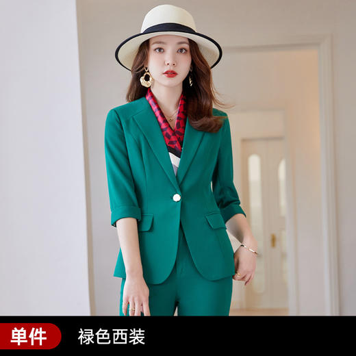 新款韩版职业装女装套装修身小西装XZ-HJ2212 商品图5