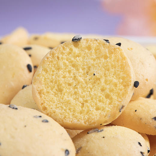 618特价丨22.9元3袋！【蛋香小Q饼】鸡蛋含量40% 只有蛋香 没有蛋腥 无水无油低脂 甜甜酥酥脆脆 填满你的小饿时光 商品图4