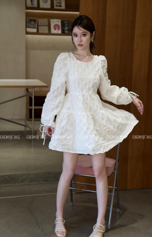 【门店同款】春季定制肌理料后背抽绳连衣裙 150600925 商品图7