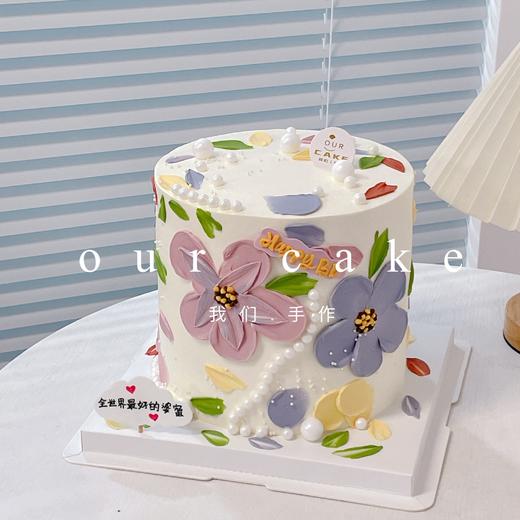 刮刀花-加高艺术蛋糕（收货时间需要在下午3点后） 商品图4