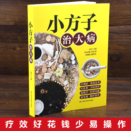 【9.9元包邮】小方子治大病 小偏方大功效民间偏方书籍 赵青编 中医养生家庭医生健康保健简单实用老偏方秘方 中药药材剂量土方子土方法 商品图2