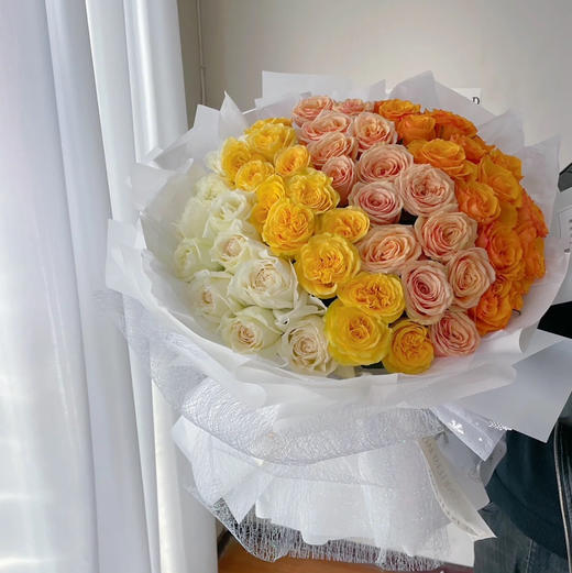 《吾爱》52枝玫瑰花束10款可选 商品图6