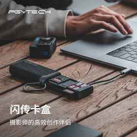 PGYTECH高速多功能合一SD卡TF卡盒Type-C接口数据传输 usb3.1-CFexpress闪传卡盒 Type ASD-CFexpress