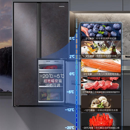 卡萨帝（Casarte）冰箱BCD-500WLCTS7MDEU1 商品图2
