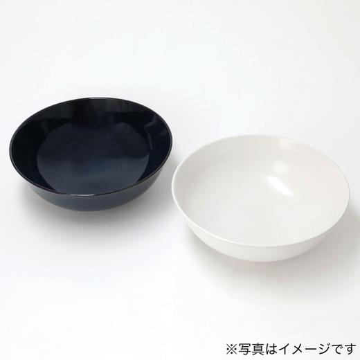21cm面碗 轻量 白色/深蓝 商品图0