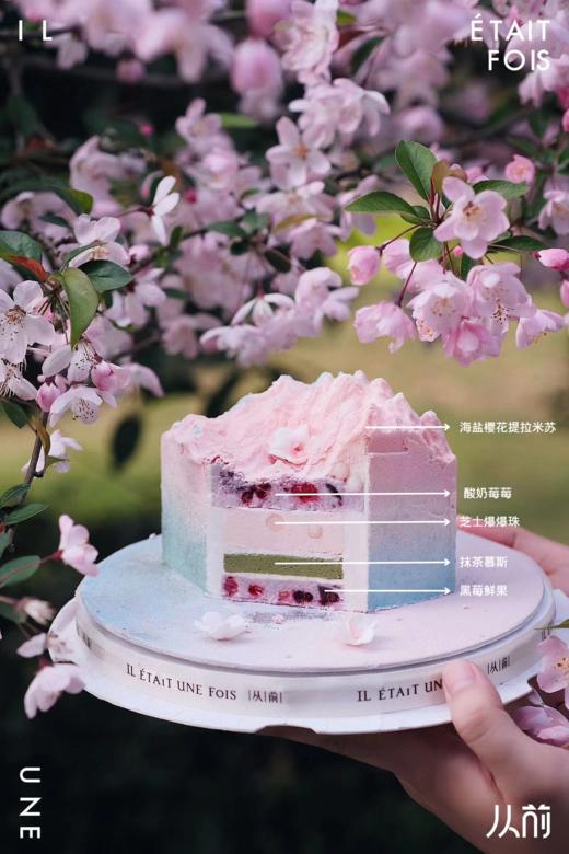 樱花微景观蛋糕（下架） 商品图1