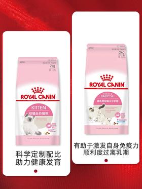 皇家猫粮K36/BK34幼猫奶糕专用小猫母孕猫离乳全价粮