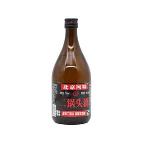 永定河北京二锅头42度750ml（黑瓶）（6921299345730）