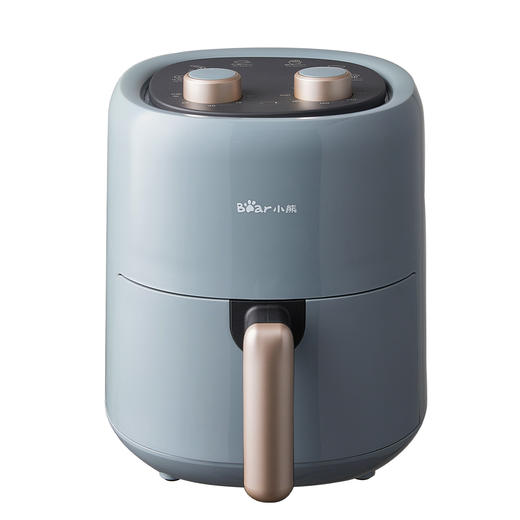 【小程序】小熊空气炸锅 QZG-E12W5 蓝灰色 机械式控制 商品图0