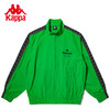 Kappa卡帕复古运动茄克2023新款男梭织串标外套休闲字母开衫卫衣KPCEBJJ01K 商品缩略图1