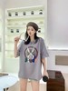 2023新款宽松圆领印花上衣港风休闲4.6版 商品缩略图1