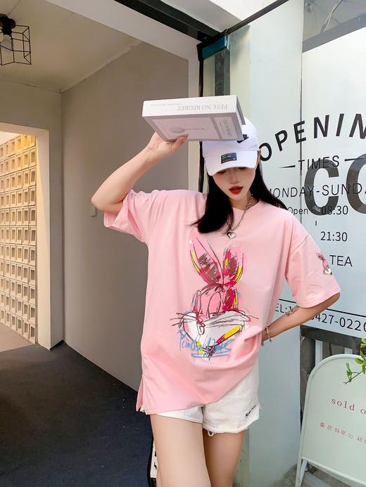 2023短袖T恤女ins潮夏季新款4.9版 商品图2