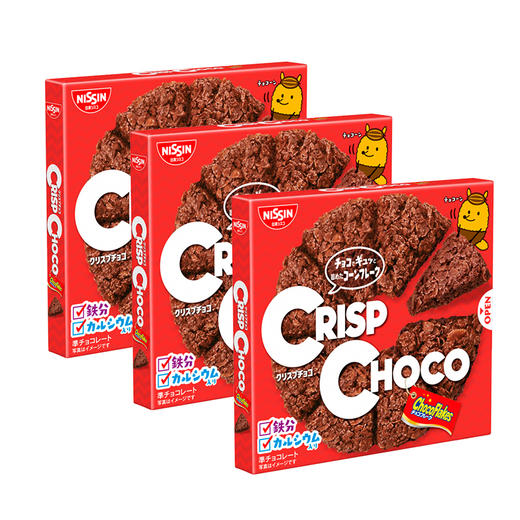 日清 巧克力味玉米脆饼（夏季发货易化 慎拍） 商品图1