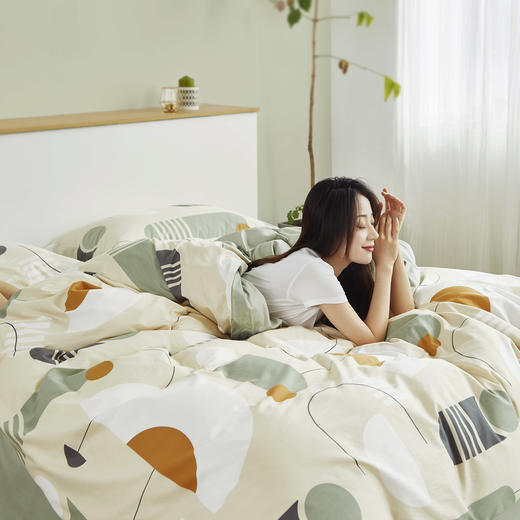 【成长树专享】  愉悦之家 
 北欧风全棉印花四件套 商品图0