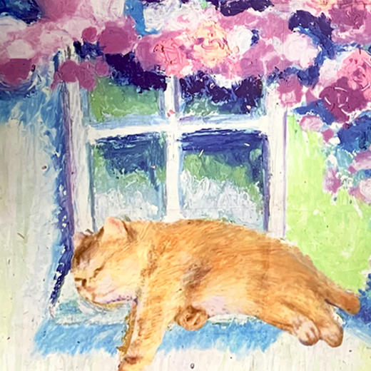 【赠品链接，单拍不发货】皇家童话喵窝绘画比赛纪念明信片+定制猫屋贴纸 商品图2