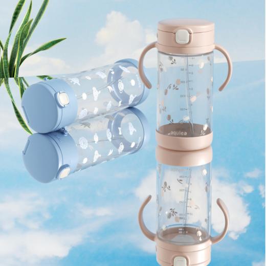 利其尔儿童水杯宝宝喝奶婴儿奶瓶学饮杯家用外出吸管杯直饮防呛 商品图4