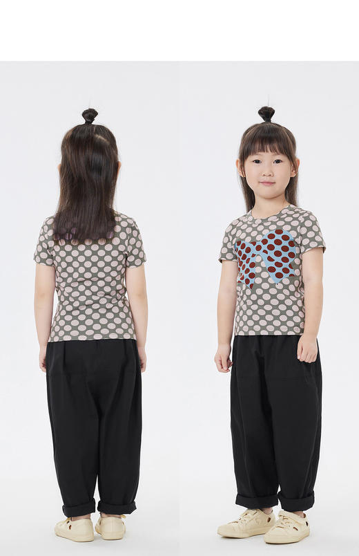 jnby  23年夏款  长绒棉原创配色短袖T恤  1N4114390 商品图6