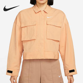 Nike/耐克新款女子短款梭织工装运动夹克 DM6244-851