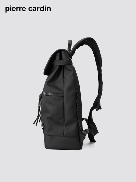 皮尔卡丹pocket系列 大容量男士磁扣双肩包 商品图4