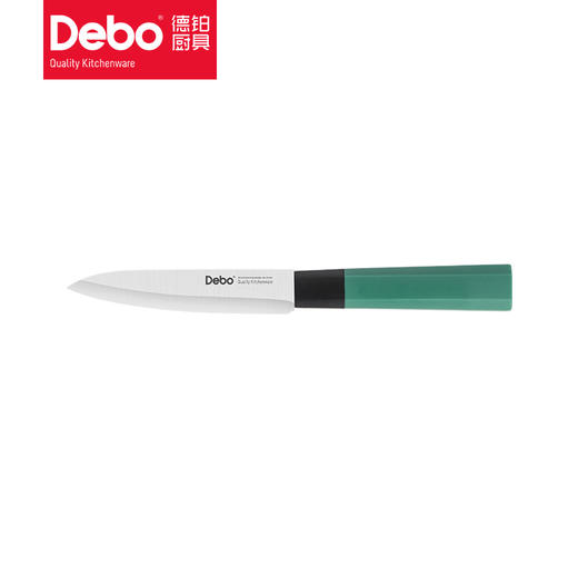 Debo 德铂克拉米不锈钢刀具套装 多用刀具6件套 厨房套刀食物剪 商品图1